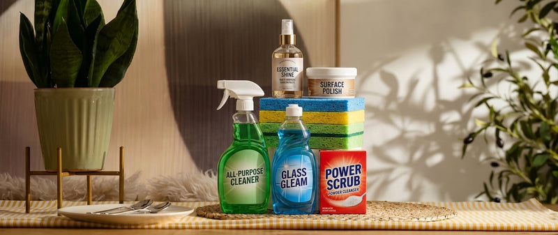 Cleaning supplies