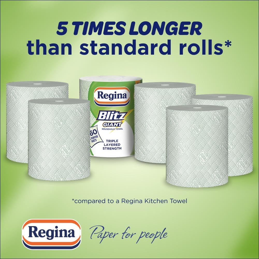 Regina Blitz Giant Kitchen Roll 260 All Purpose Sheets