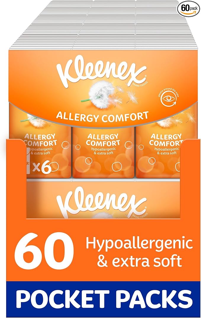 Kleenex Allergy Comfort Pocket Tissues