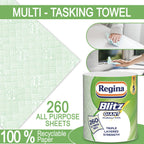 Regina Blitz Giant Kitchen Roll 260 All Purpose Sheets