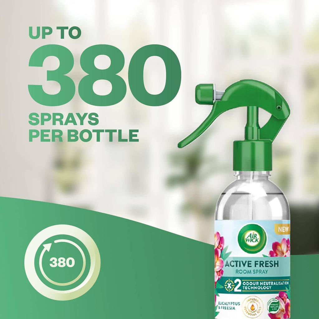 Airwick Air Freshener Room Spray Eucalyptus Fragrance
