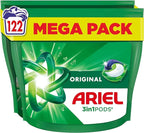 Ariel All-in-1 PODS, Washing Liquid Laundry Detergent Capsules 122 Washes (61x2)