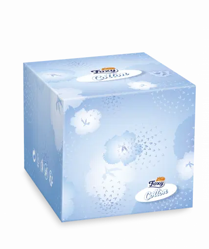 FOXY Cotton Cube Facial Tissue 3PLY