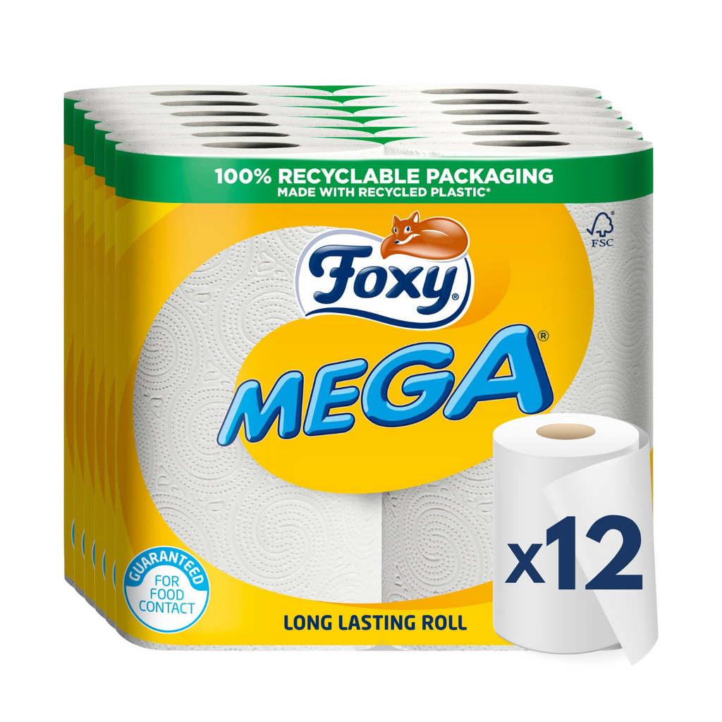 Foxy Mega 2Ply Kitchen Towel