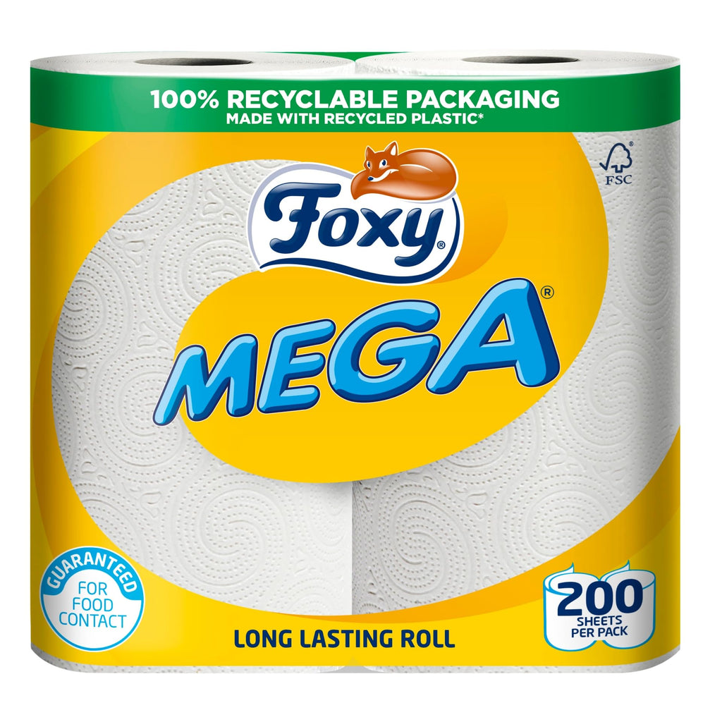 Foxy Mega 2Ply Kitchen Towel