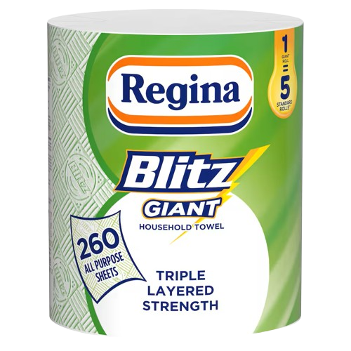 Regina Blitz Giant Kitchen Roll 260 All Purpose Sheets Subscription